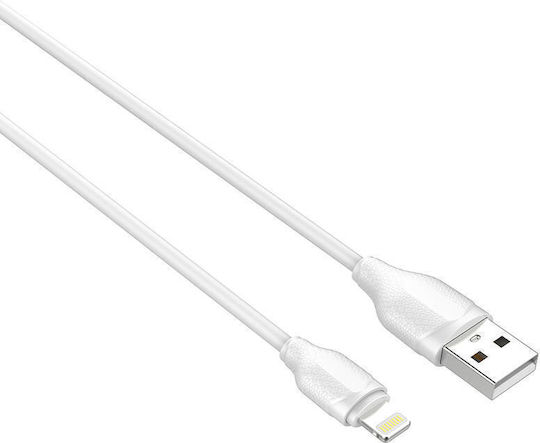 Ldnio LS372 USB-A zu Lightning Kabel Weiß 2m