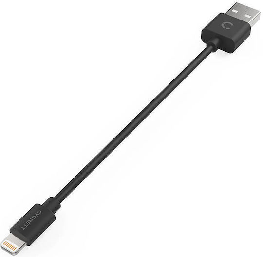Cygnett USB-A to Lightning Cable Black 0.1m (CY2721PCCSL)