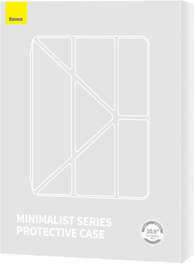 Baseus Minimalist Флип капак Light Gray (iPad Air 2020/2022) P40112502821-01