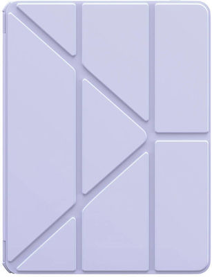 Baseus Minimalist Flip Cover Piele artificială Purple (iPad 2022 10.9'' - iPad 2022 10,9") P40112502511-03