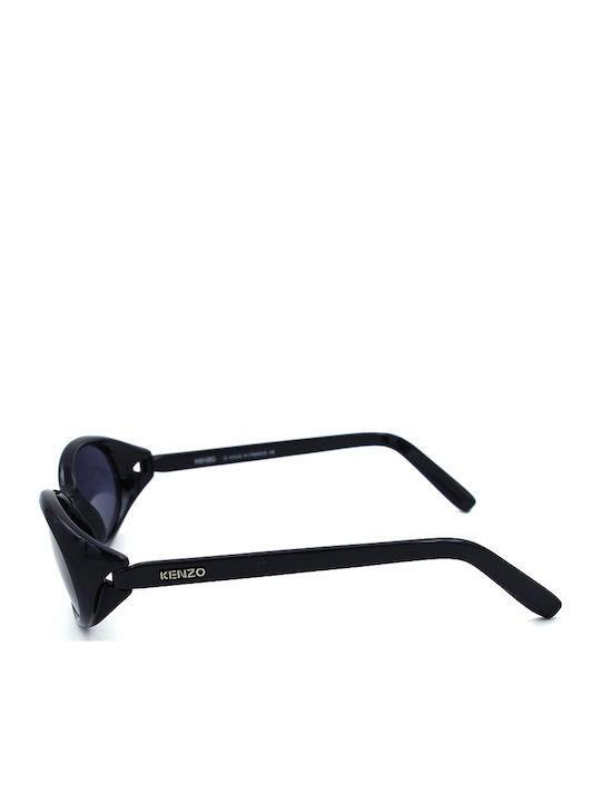 Kenzo Kochi Women's Sunglasses with Black Plastic Frame and Black Lens