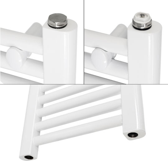 ECD Germany Electric Towel Rail 900W 120x60cm White
