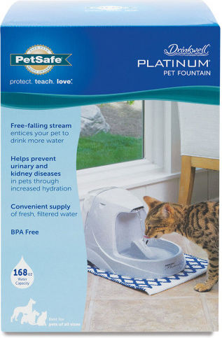 Pet Safe Waterer / Fountain for Cat 5lt in White Color