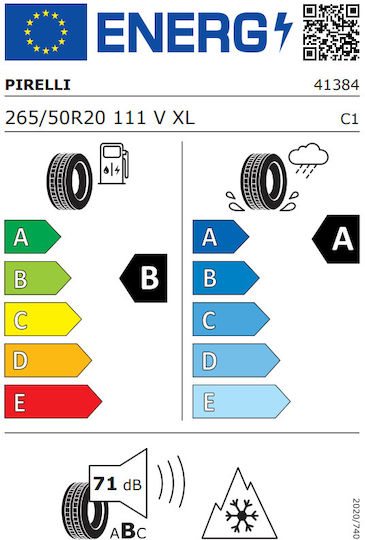 Pirelli Scorpion 265/50R20 111E-Commerce-Website XL Winter Reifen für 4x4 / SUV Auto
