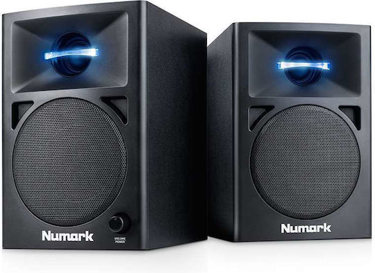 Numark N-Wave 360 Самоусилващи се тонколони Студио Монитор 2 Брой шофьори 60W (Двойка) Черен