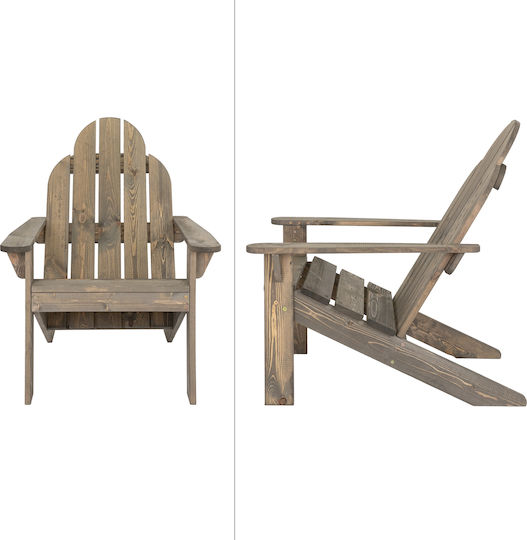 Gartenstühle Adirondack Braune 92.5x69.5x89cm Gartenstühle Adirondack Braune 92.5x69.5x89cm