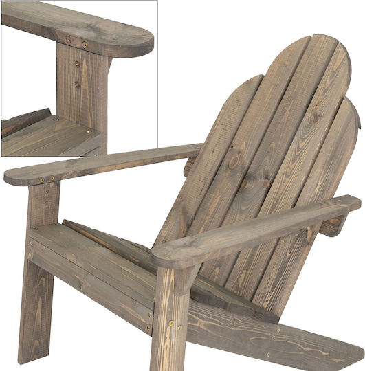 Gartenstühle Hölzernes Adirondack Braun 92.5x69.5x89cm