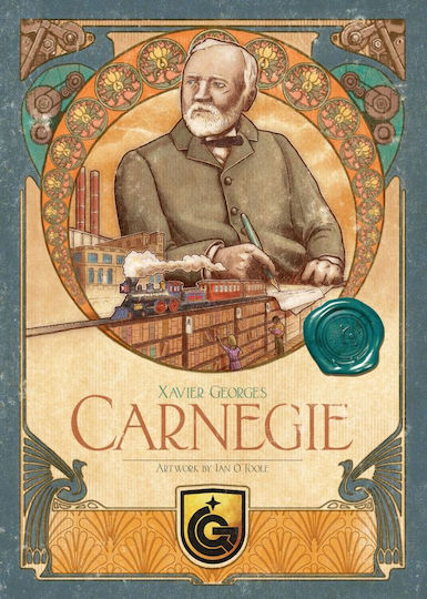 Board Game Carnegie for 1-4 Players 12+ Years Old (EN) Pegasus Spiele