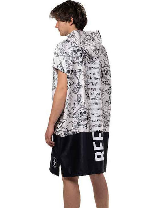 Bee. Unusual. Tequila Sunrise Beach Poncho White