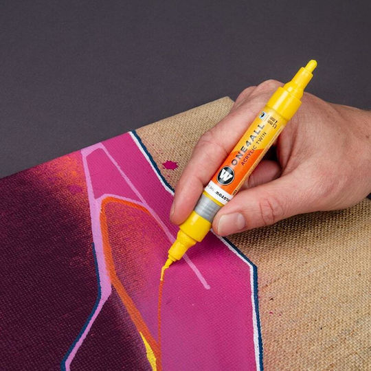 Molotow One4all Marker Acrilic 2mm Portocaliu