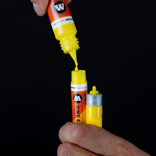 Molotow One4all Ακρυλικός Μαρκαδόρος Λευκός 4mm