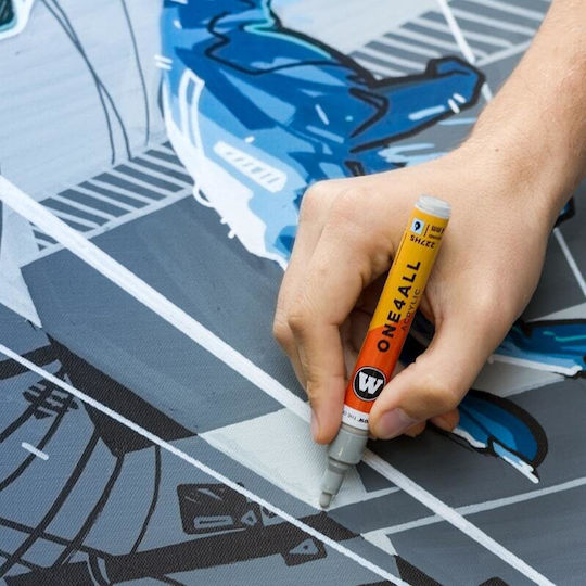 Molotow One4all Marker Acrilic 2mm Portocaliu