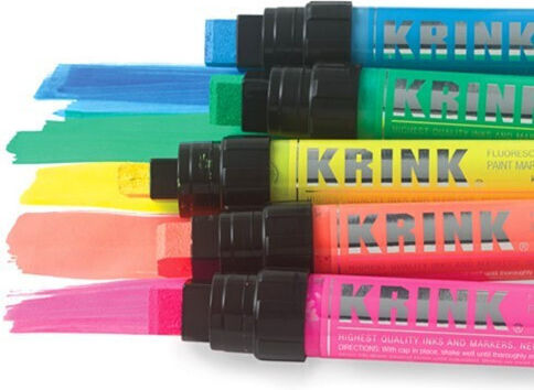 Krink Marker acrilic 15mm Albastru 1buc