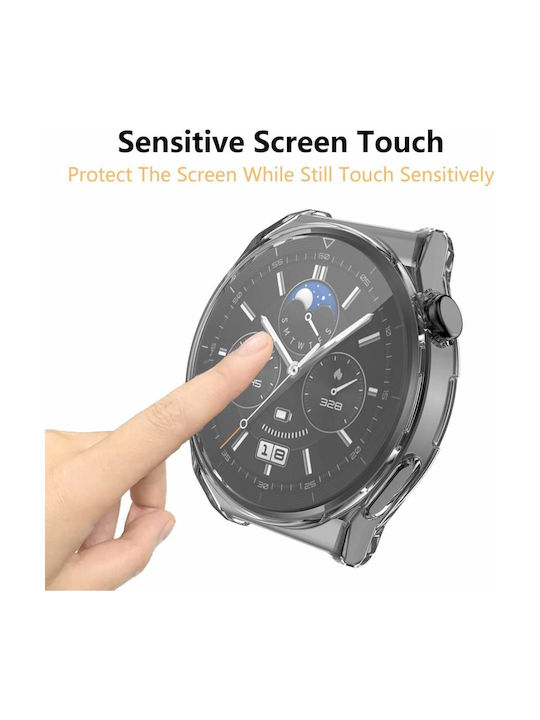 Θήκη Σιλικόνης σε Διάφανο χρώμα για το Huawei Watch GT 3 Pro 46mm
