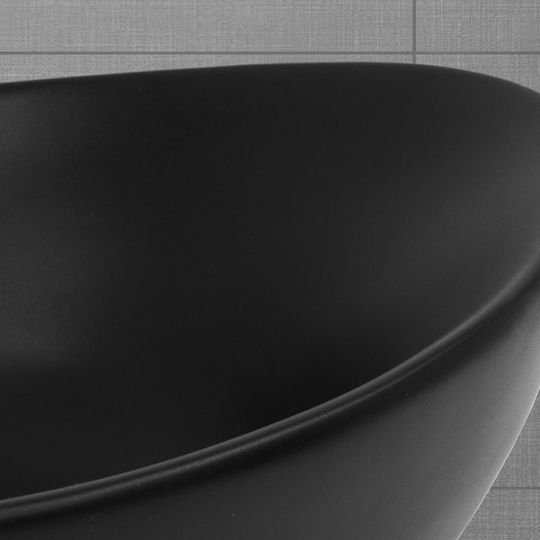 ML-Design Keramik 59x38x19cm Schwarz