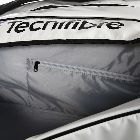 Tecnifibre Чанта Раници Тенис 2 ракети Бяла