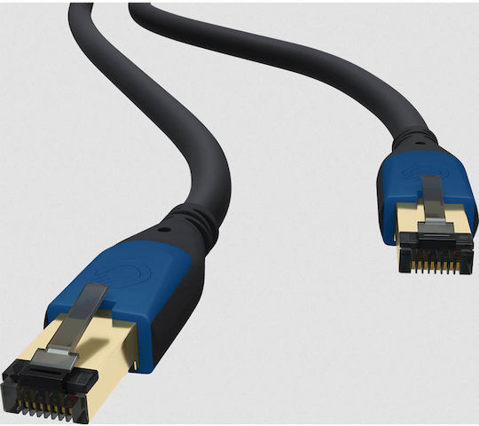 Oehlbach U/UTP Cat.8.1 Καλώδιο Δικτύου Ethernet 0.25m Μαύρο
