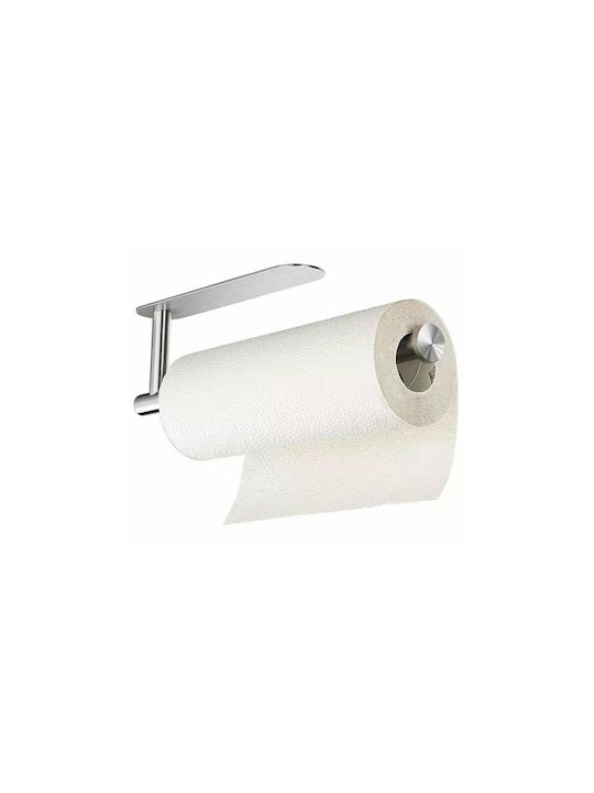 Wall Mounted Metallic Paper Towel Holder Silver 33.6x8cm AT0000957