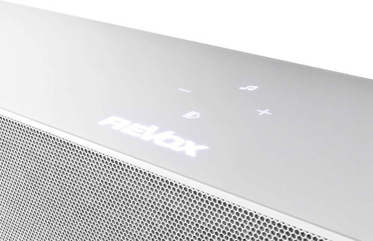 Revox Studioart S100 Soundbar 3.1 Bluetooth, HDMI και Wi-Fi 210W με Τηλεχειριστήριο Λευκό