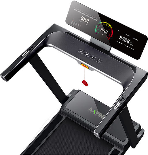 Alpine Fitness TT-200 2hp Electric Foldable Treadmill for User Up to 115kg