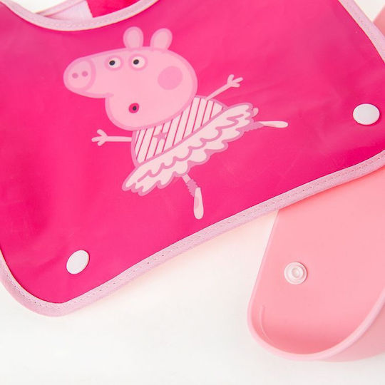 Cool Club Impermeabila Bavetă Plastic cu Buzunar Fuchsia