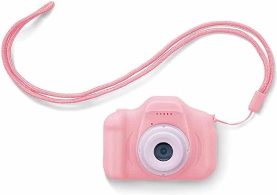 Children Mini Camera Compact Φωτογραφική Μηχανή 3MP με Οθόνη 2" Ροζ