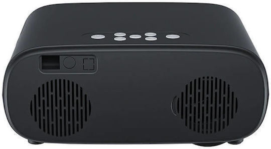 BlitzWolf BW-V4 Projector LCD Full HD LED Lamp with Wi-Fi and Built-in Speakers Black
