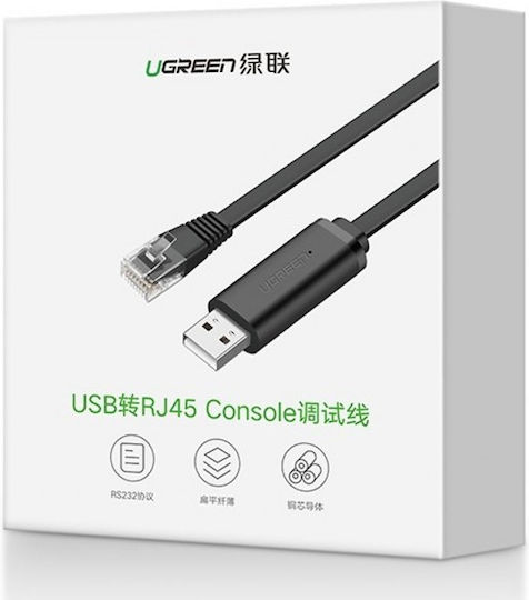 Ugreen Cablu USB-A - RJ45 de sex masculin 3m (60813) 1buc