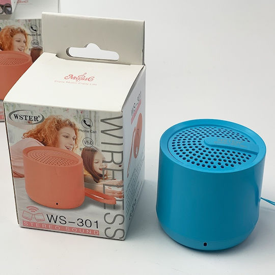 WSTER WS 301 Bluetooth високоговорител 3W Светлосин