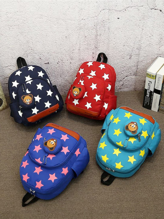 Bagtrotter Schulranzen Rucksack Kindergarten Rot mit Flaschenhalter
