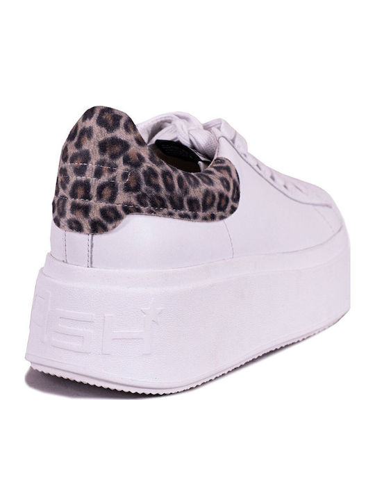 'moby' Γυναικεία Flatforms Sneakers Λευκά