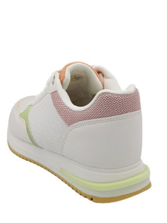 Damen Anatomisch Sneakers Weiß