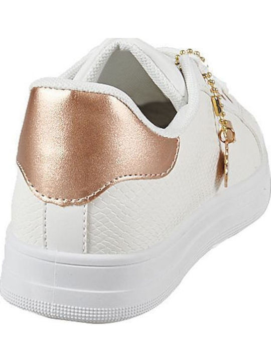 GS06660W Γυναικεία Sneakers Λευκά