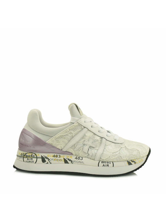 Premiata Flatforms Sneakers White