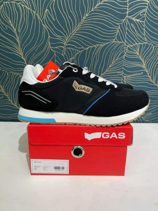 Gas Ανδρικά Sneakers Μαύρα