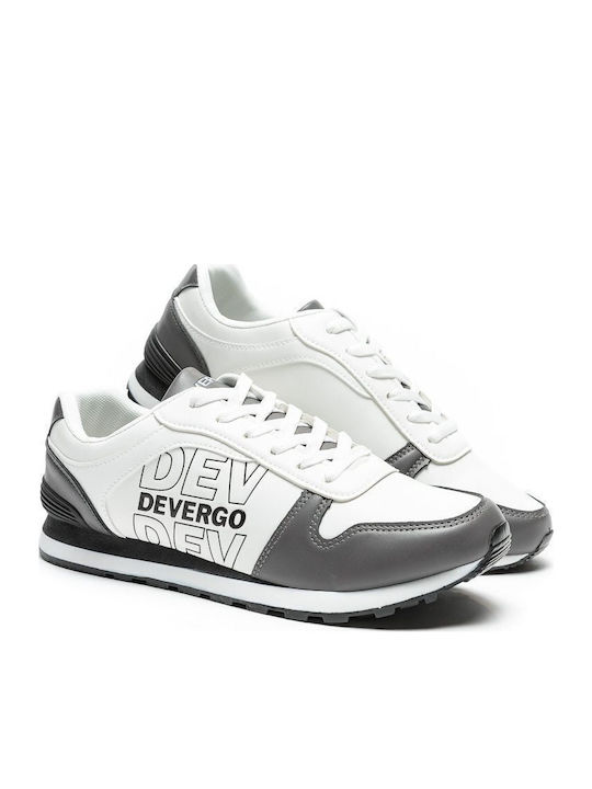 MIKE Ανδρικά Sneakers Λευκά