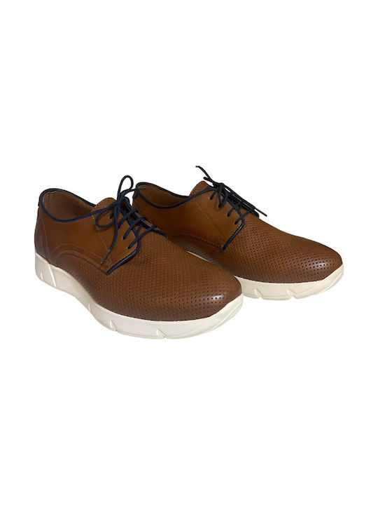 Damiani Herren Sneakers Tabac Braun