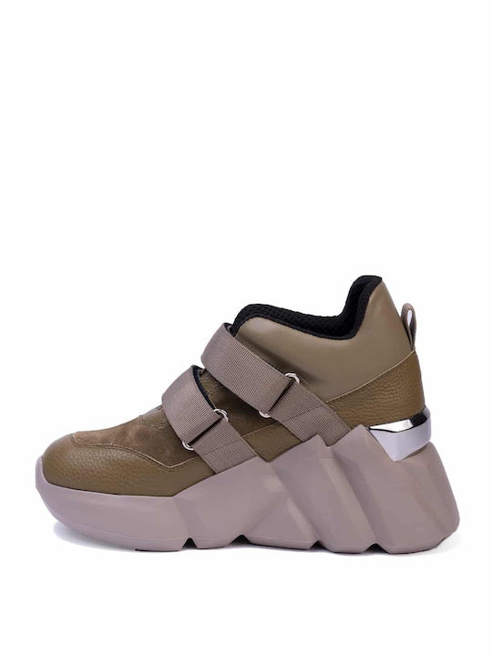 Keri Γυναικεία Sneakers Χακί