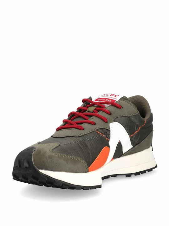 ACBC Herren Sneakers Khaki SHACBGRT-404