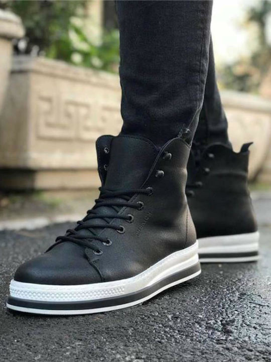 Chekich Bărbați Sneakers Negre