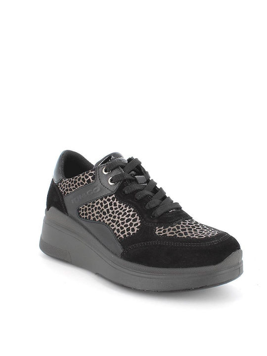 Igi&Go Man Anatomical Sneakers Black