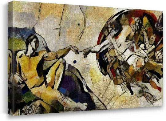 Walls The Creation Of Adam σε Καμβά