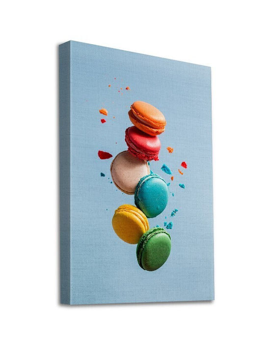Walls Macarons Πίνακας σε Καμβά 40x50cm