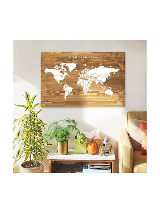 Miss Wood Painting Wooden 90x60cm