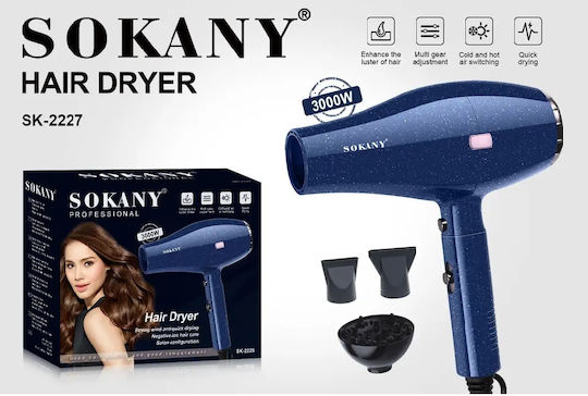 Sokany Professional Hair Dryer 3000W