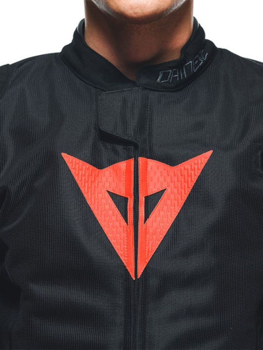 Dainese Smart Jacket LS Sport D-air Καλοκαιρινό Ανδρικό Μπουφάν Μηχανής Μαύρο