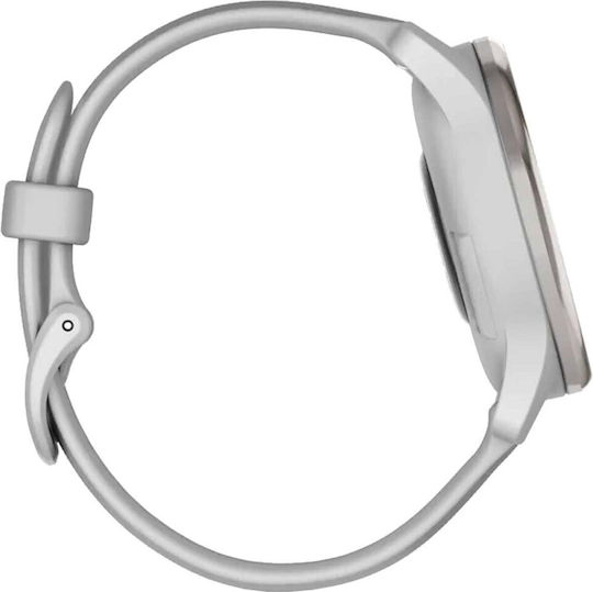 Garmin vívomove Trend Oțel inoxidabil 40mm Rezistent la apă Smartwatch (Argintiu)