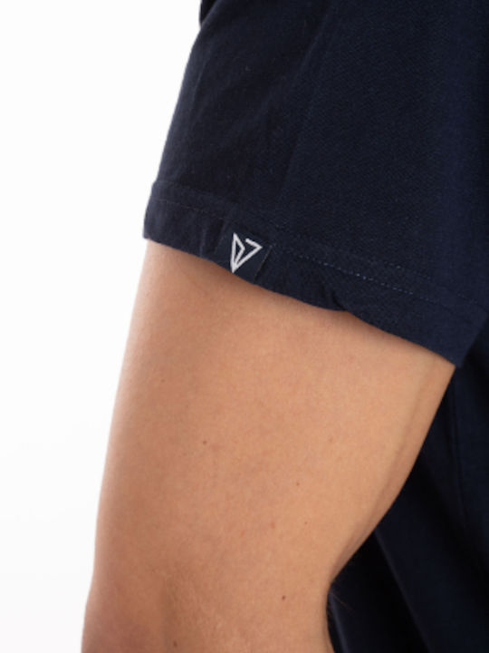 T-shirt Navy Μπλε