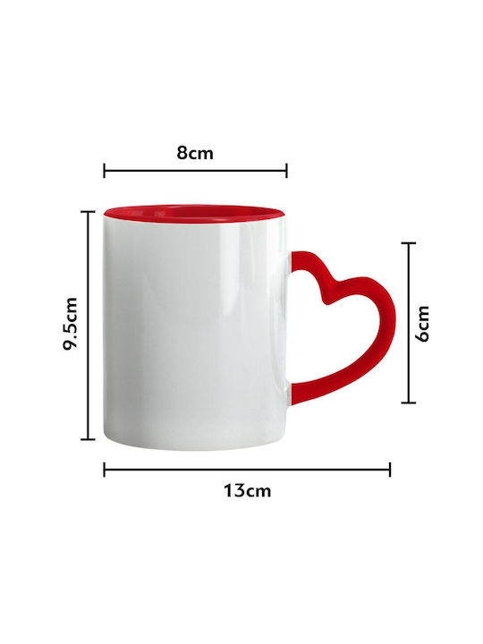 Koupakoupa Ceramic Cup Red 330ml