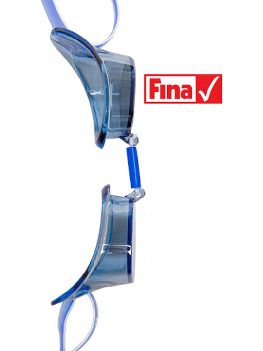 Mad Wave Racer SW Swimming Goggles Adults with Anti-fog Lenses Transparent